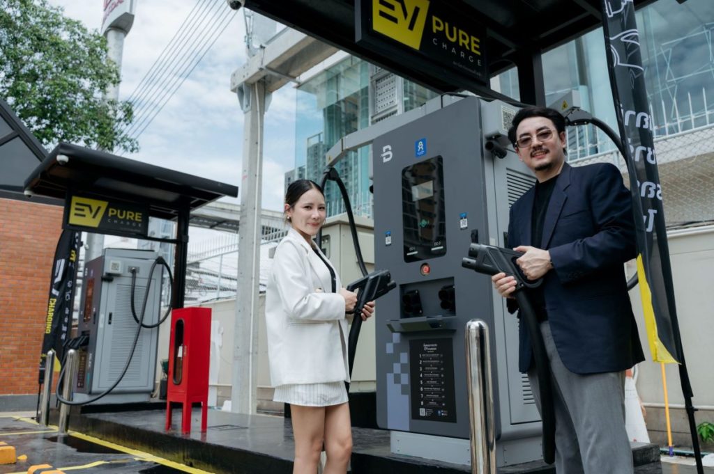 สเลย์ทริกซ์ จับมือ เพียวชาร์จ เปิด สถานี EV PURE CHARGE แจ้งวัฒนะ 43 ชูชาร์จเร็ว 180kW พร้อมโปร 6.5 บาท/kWh นาน 3 เดือน ผ่าน EleXA